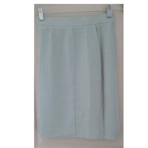 Griffith Gray for St. John Blue Silk Skirt. Size 2.